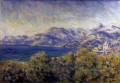 View of Ventimiglia Claude Monet